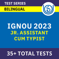 IGNOU Jr. Assistant cum Typist Tier-I 2023 | Complete Bilingual Online Test Series By Adda247